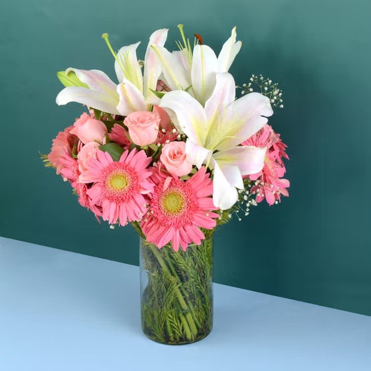 Bloom in vase