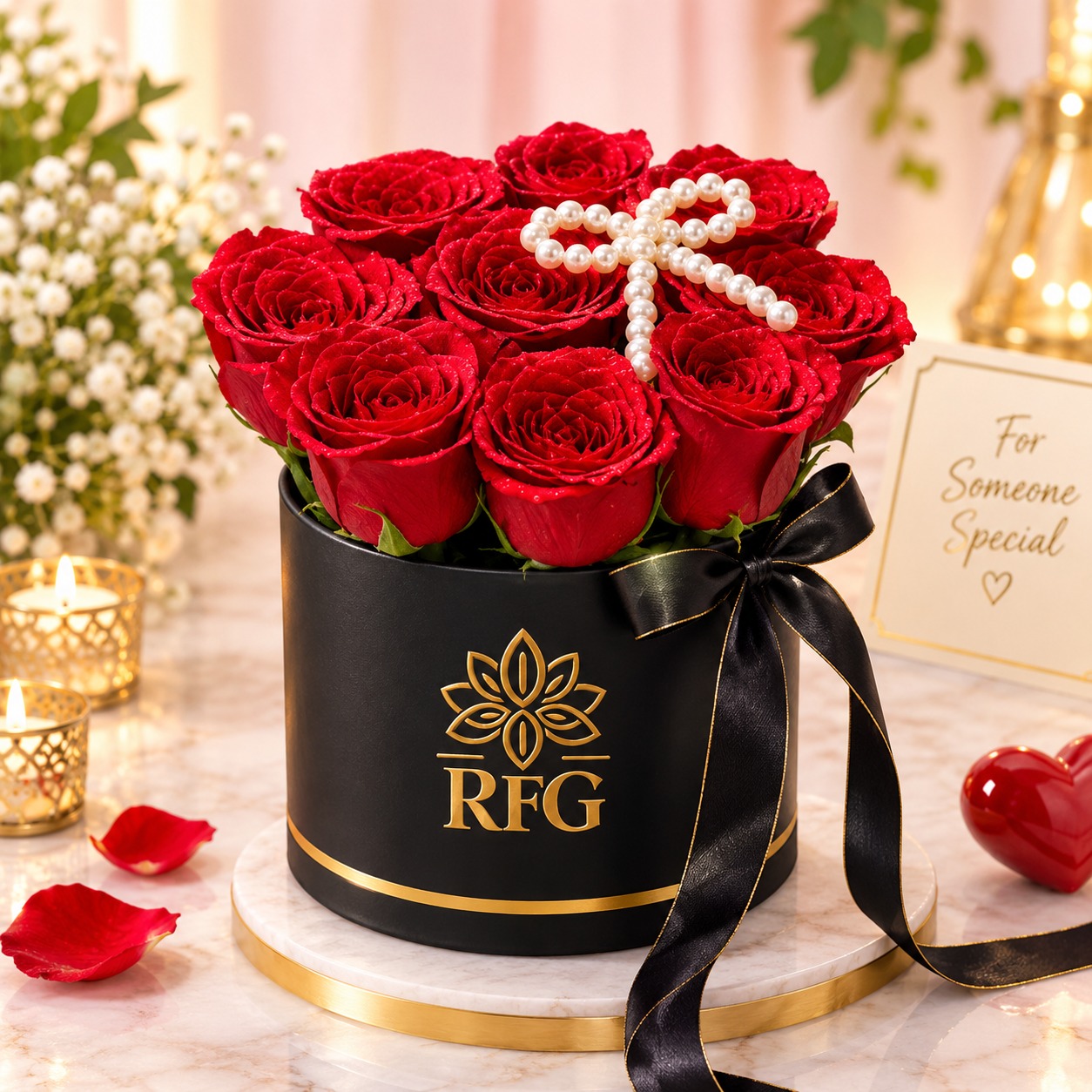box of rose