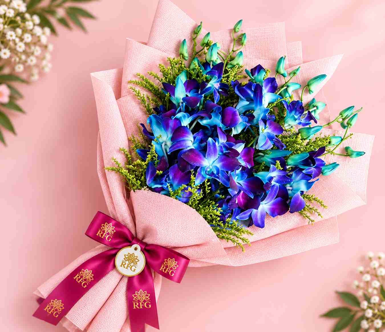 blue orchid